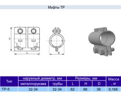 Муфта трубная ТР5 у3